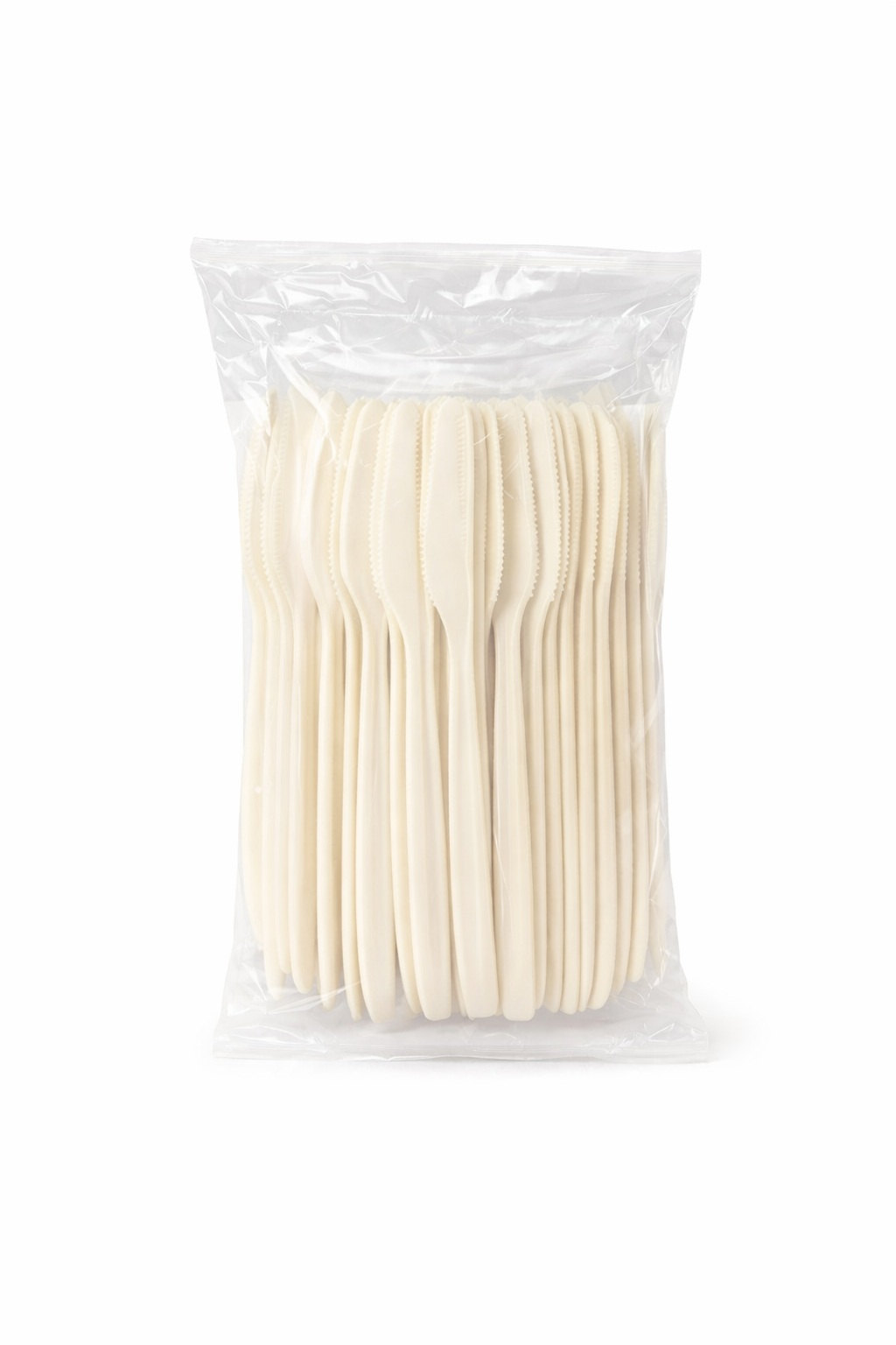 Cuchillos plastico paq.100und