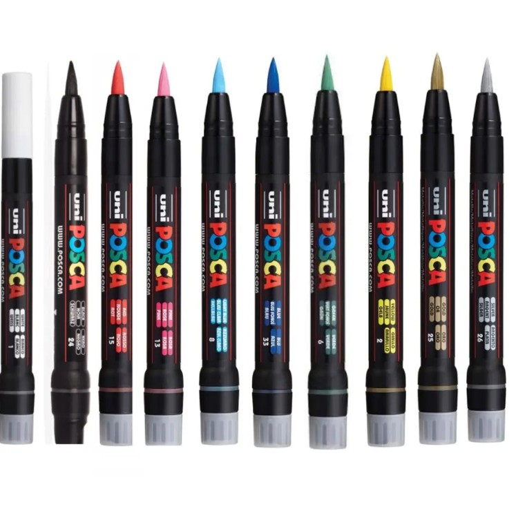 Rotulador posca  pincel PCF-350