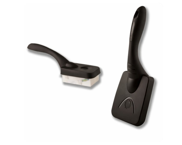 Soporte con mango piedra pomez