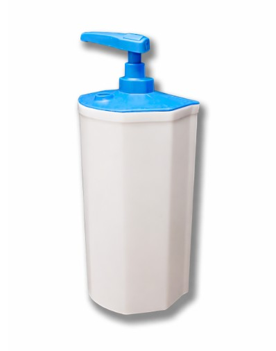 Dosificador jabon piston pared