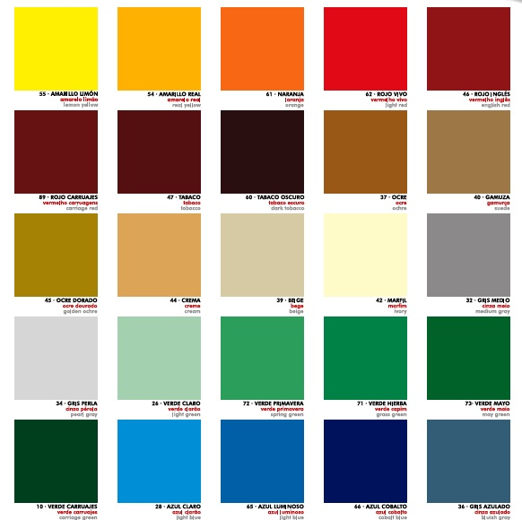 Pinturas esmalte acabado brillo 750 ml