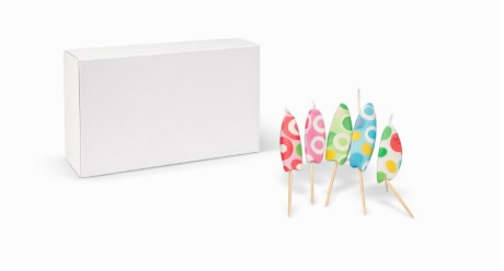 Vela Surf decoracion helados o postres caja 144 und.