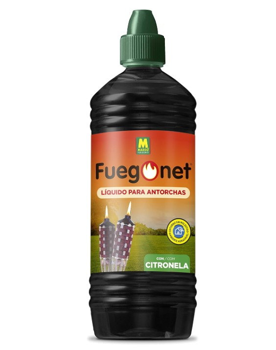Liquido para antorchas con citronela