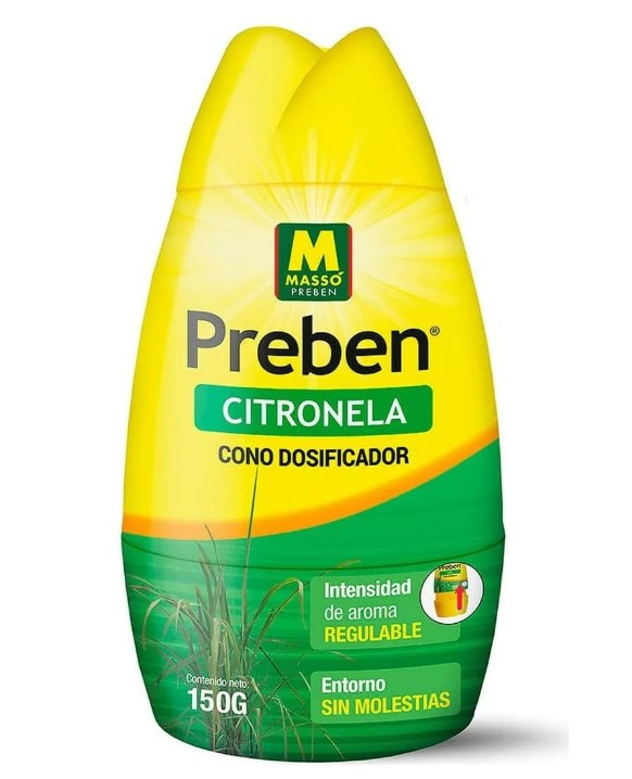 Gel con citronela antimosquitos cono dosificador