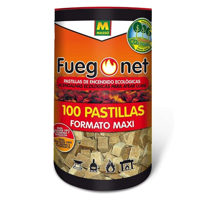 Pastilla enciende fuego ecologica