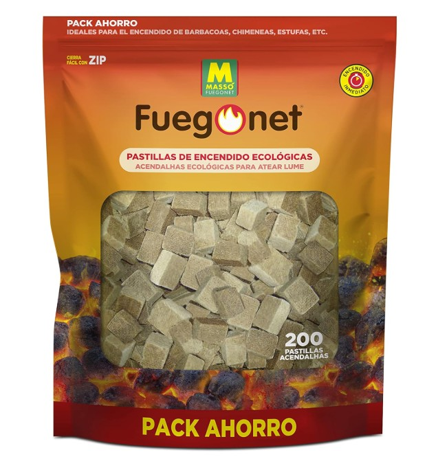 Pastilla enciende fuego ecologica