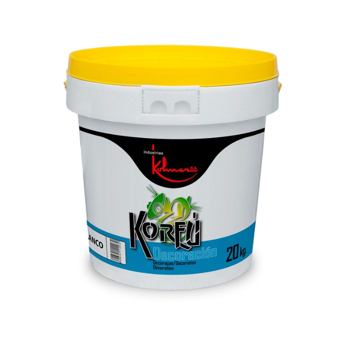 Pintura plástica acabado mate