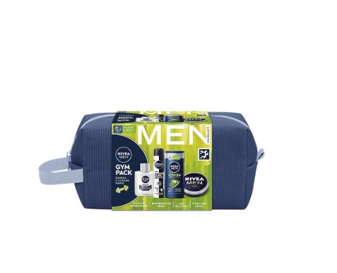 Nivea neceser body milk 400ml q10 más gel250 más desodorante 50ml más gel limpiador 150 ml