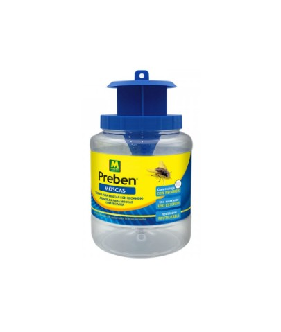 PREBEN TRAMPA MOSCAS  BOTE  CON RECAMBIO 1 ud