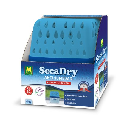 Antihumedad recipiente y tableta
