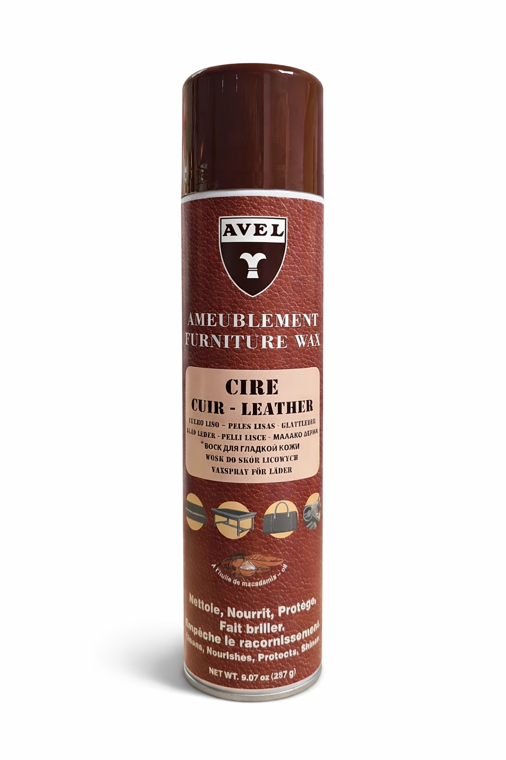 CERA EXTRAFINA PARA CUERO AVEL EN SPRAY