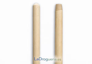 Palo madera cepillo barrendero