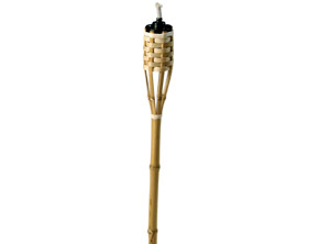 Antorchas de bambu