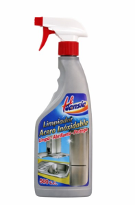 limpiador acero inoxidable con pistola