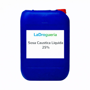 Sosa caustica liquida 25% garrafa