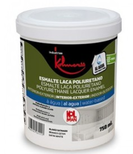 Pinturas esmalte laca poliuretano al agua 750 ml