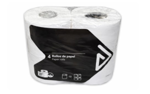 Papel wc hotel 2c 50mts paq 4 und