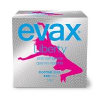 Compresas evax liberty normal con alas 14 und.