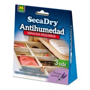 SECADRY BOLSA ESPACIOS PEQUEÑOS 3X30 GR.